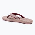 Lizard Way Damen-Flip-Flops einfarbig amaranth rot 3