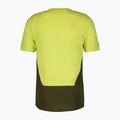 Fahrradtrikot Herren SCOTT Trail Flow DRI btter yellow/fir green 2