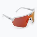 SCOTT Sport Shield weiß matt/rot verchromt Sonnenbrille