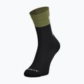Socken SCOTT Block Stripe Crew black/fir green
