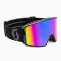 Skibrille SCOTT React black/aurora green/enhancer teal chrome/pro green 2