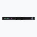Skibrille SCOTT React black/aurora green/enhancer teal chrome/pro green 8