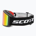 Skibrille SCOTT React mineral black/white/enhancer teal chrome/pro green 5