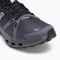Herren On Cloudsurfer Trail Waterproof schwarz/eclipse Laufschuhe 7