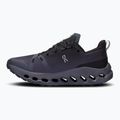 Damen Laufschuhe On Cloudsurfer Trail Waterproof schwarz/eclipse 10
