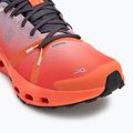 Women's On Cloudsurfer Trail Wasserdichte Laufschuhe mauve/flame 7
