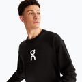Herren On Club Crew Sweatshirt schwarz 3