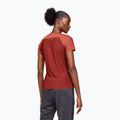 Women's On Performance-T Rotbraun/Rubinrot Laufshirt 4
