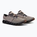 Herren On Cloud X 4 fog/schwarz Laufschuhe 8