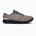Herren On Cloud X 4 fog/schwarz Laufschuhe 9