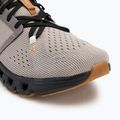 Herren On Cloud X 4 fog/schwarz Laufschuhe 7
