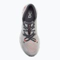 Herren On Cloud X 4 silber/flame Laufschuhe 5