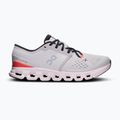 Damen Laufschuhe On Cloud X 4 silber/flame 9