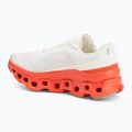 Laufschuhe Damen On Cloudmonster white/flame 3