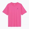 Women's On Running Club T shirt rosa 8