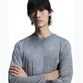 Herren On Running Core Long-T heather grey running longsleeve 5