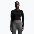 Lauftop Damen On Movement Long-T Crop black