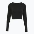Lauftop Damen On Running Movement Long-T Crop black 7