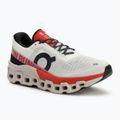 Herren On Running Cloudmonster 2 elfenbein/silberne Laufschuhe