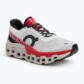 Laufschuhe Damen On Running Cloudmonster 2 ivory/red
