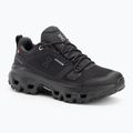 Schuhe Damen On Cloudrock Low Waterproof black/black
