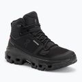 Schuhe Damen On Cloudrock Mid Waterproof black/black