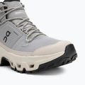 Schuhe Damen On Cloudrock Mid Waterproof alloy/ice 7