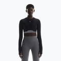 Damen Trainings-Longsleeve On Train Crop black