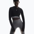 Damen Trainings-Longsleeve On Train Crop black 4