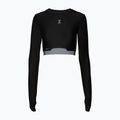 Damen Trainings-Longsleeve On Train Crop black 8