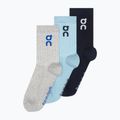 Socken On Logo High 3 Paar wash/navy