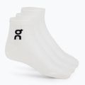 Socken On Running Logo Sock Mid 3 Paar white