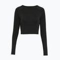 Damen-Trainings-Longsleeve On Running Studio Long-T Crop black 7