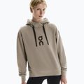 Damenpullover On Running Club Hoodie desert 4