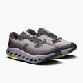 Damen-Laufschuhe On Cloudsurfer Trail 2 Waterproof schwarz/lila 3