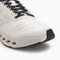 Herren On Cloudsurfer Next elfenbein/silberne Laufschuhe 7