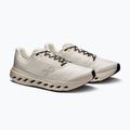 Herren On Cloudsurfer Next elfenbein/silberne Laufschuhe 3