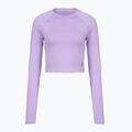 Damen-Trainings-Longsleeve On Running Studio Long-T Crop bloom