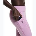 Damen-Laufleggings On Performance Tights 7/8 cherry blossom 7