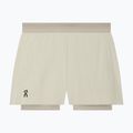 Damen-Laufshorts On 3" Performance 2/1 hare/brume