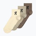 Socken On Logo Sock Mid 3 pack hare/brume