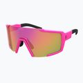 SCOTT Shield Compact Sonnenbrille in rosa/rosa Chrom