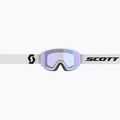 Skibrille SCOTT Factor Pro mineral white/black/ illuminator blue chrome 2