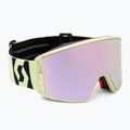 Skibrille SCOTT React AMP Pro acid yellow/amp pro lavender chrome/amp pro green 2