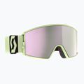 Skibrille SCOTT React AMP Pro acid yellow/amp pro lavender chrome/amp pro green