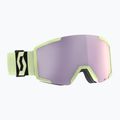 Skibrille SCOTT Shield AMP Pro acid yellow/amp pro lavender chrome