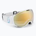 Skibrille SCOTT Faze II LS white/soft pink/light sensitive bronze chrome