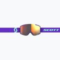 SCOTT Shield Deep Purple/Solar Red Chrome Skibrille 2