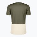 Laufshirt Herren SCOTT Endurance Tech hay green/cotton white 2