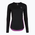 Lauf Longsleeve Damen SCOTT Endurance Tech black/liquid purple